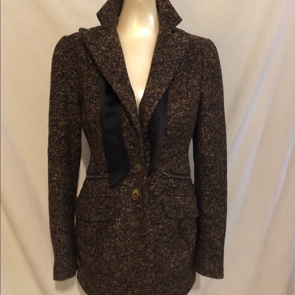 Nanette Lepore Elegant Fitted Coat Sz 6